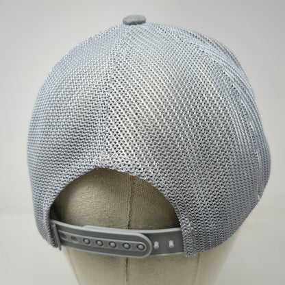 TravisMathew Trucker Hat Gray One Size Quality Electric Patch Mesh Snapback