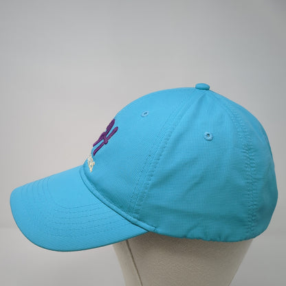 Hooters Port Richey Strapback Hat Blue One Size Adjustable Fahrenheit