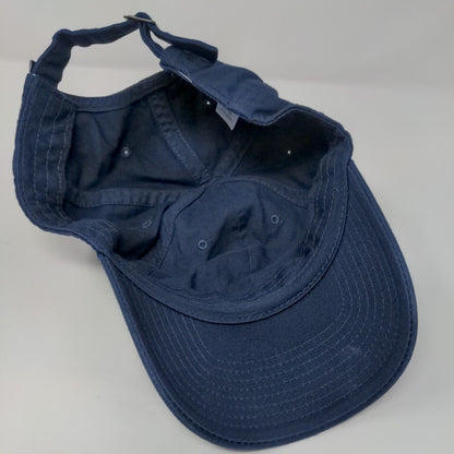 Nike Slideback Hat Blue OSFM Adjustable Embroidered Swoosh Logo Heritage86