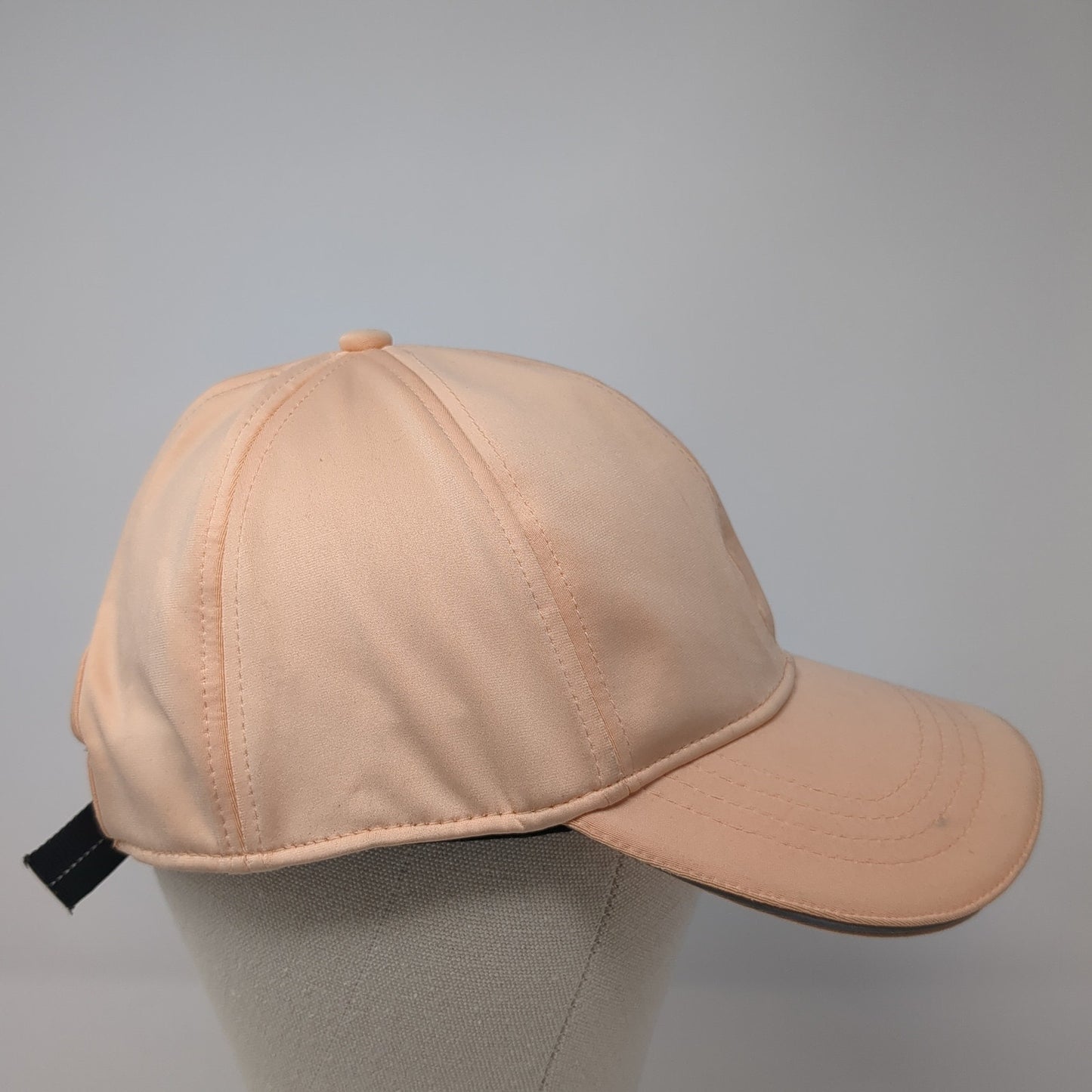 Unbranded Slideback Baseball Cap Orange One Size Adjustable Lightweight Blank