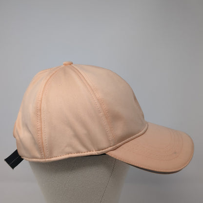 Unbranded Slideback Baseball Cap Orange One Size Adjustable Lightweight Blank