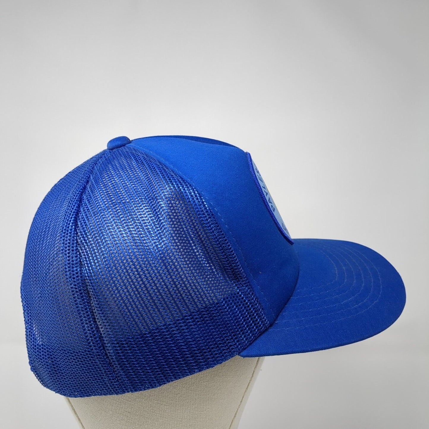 Payless Security Eastern Region Snapback Trucker Hat Blue OS Adjustable Mesh