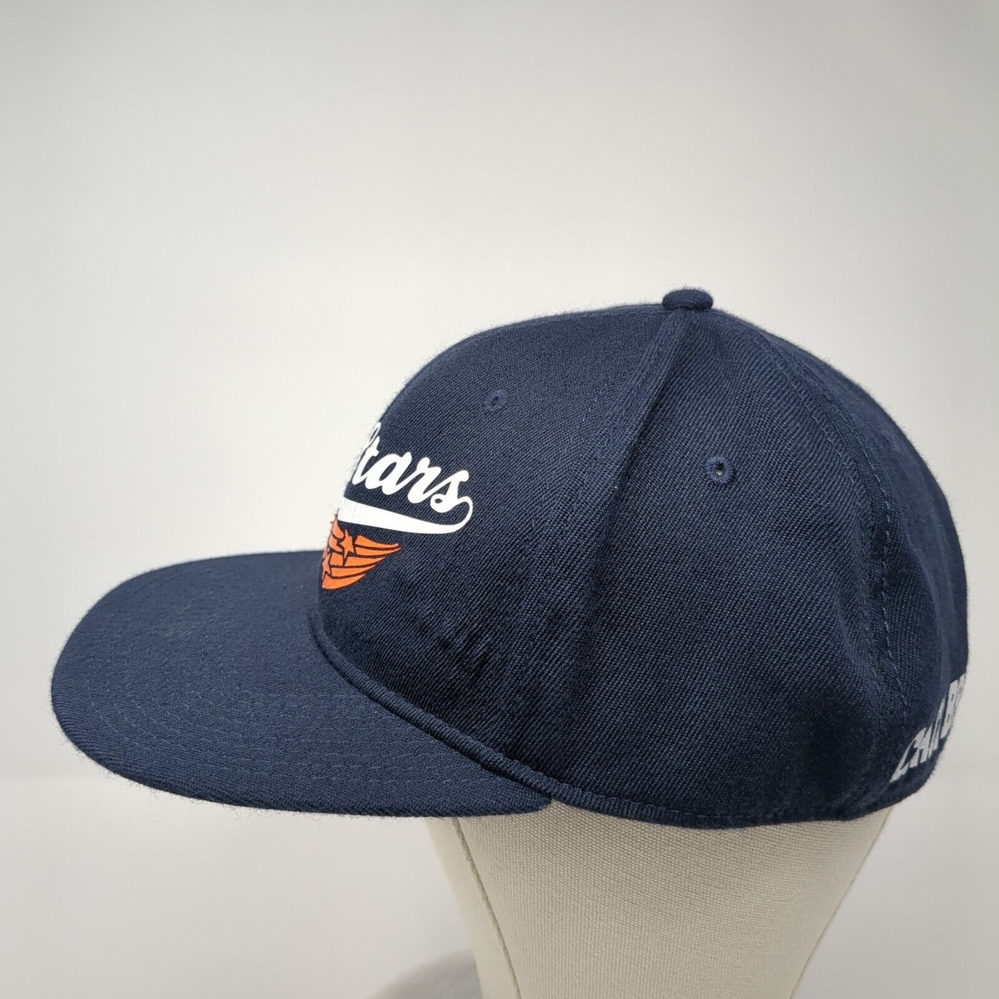 Meridian All Stars Coach Brady Fitted Hat Blue L/XL Lightweight 6 Panel OttoFlex