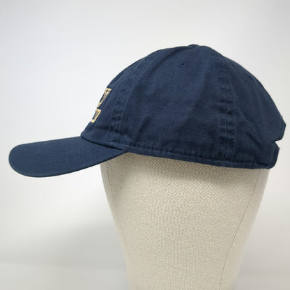 Ahead Baseball Cap Blue One Size Gold USNA Midshipmen Basketball Slideback Hat