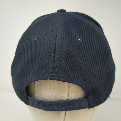 Eagle Crest 5 Panel Blue One Size Hat U.S. Navy Veteran Snapback Made in USA