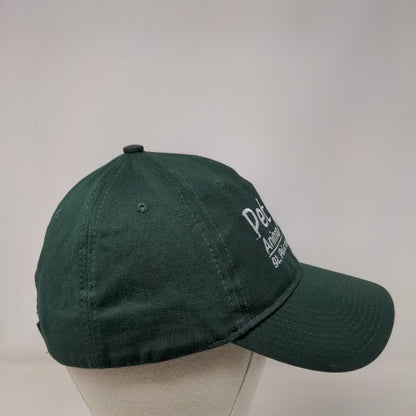 Pet Pal Animal Shelter Strapback Hat Green One Size Embroidered Bayside
