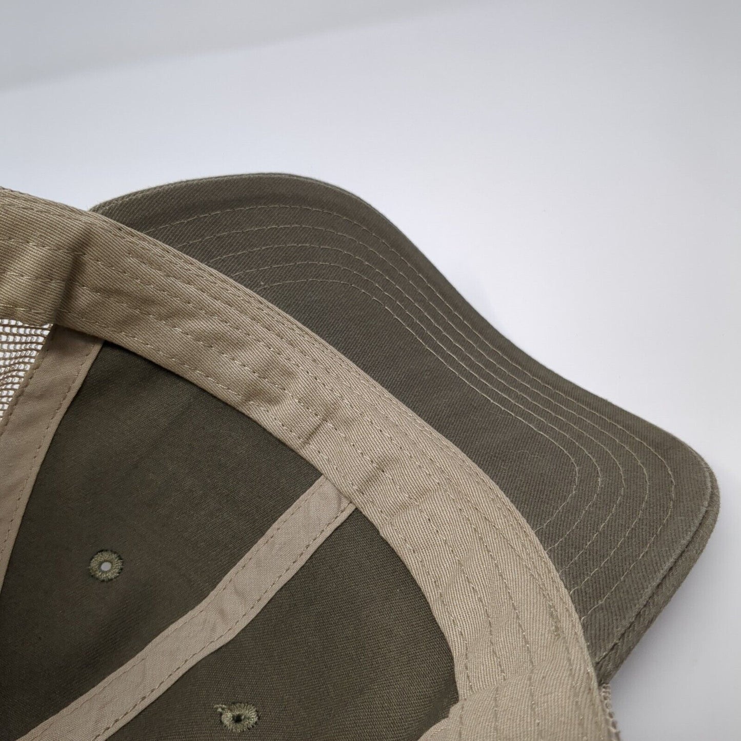 Let's Go Flying Idaho National Guard Snapback Trucker Hat Brown OS Mesh District