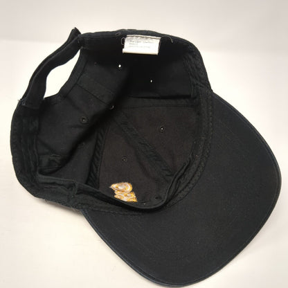 Qdoba Strapback Hat Black One Size Adjustable Embroidered 6 Panel