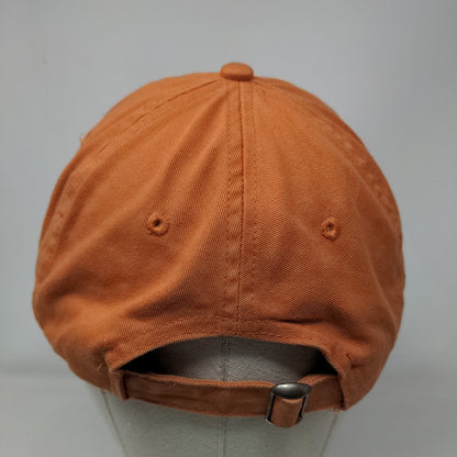 Care Slideback Hat Orange OSFM Adjustable Embroidered 6 Panel KC Caps