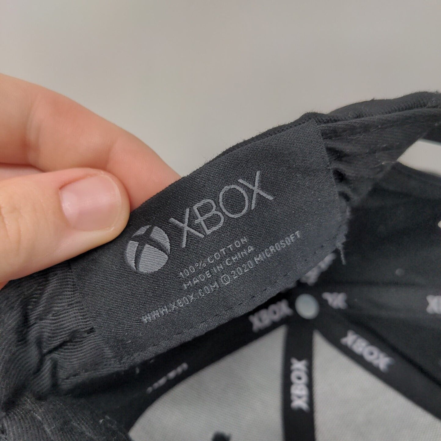 Xbox Series X Snapback Hat Black One Size Embroidered Adjustable Meta