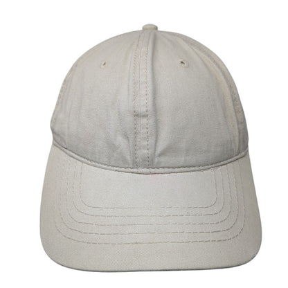 Unbranded Slideback Hat Brown Tan One Size Adjustable Blank Outdoor