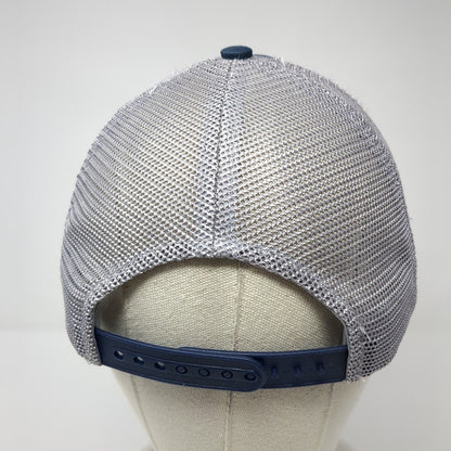 Native Idaho Snapback Trucker Hat Blue OS Adjustable Mesh Arcadian Outfitters