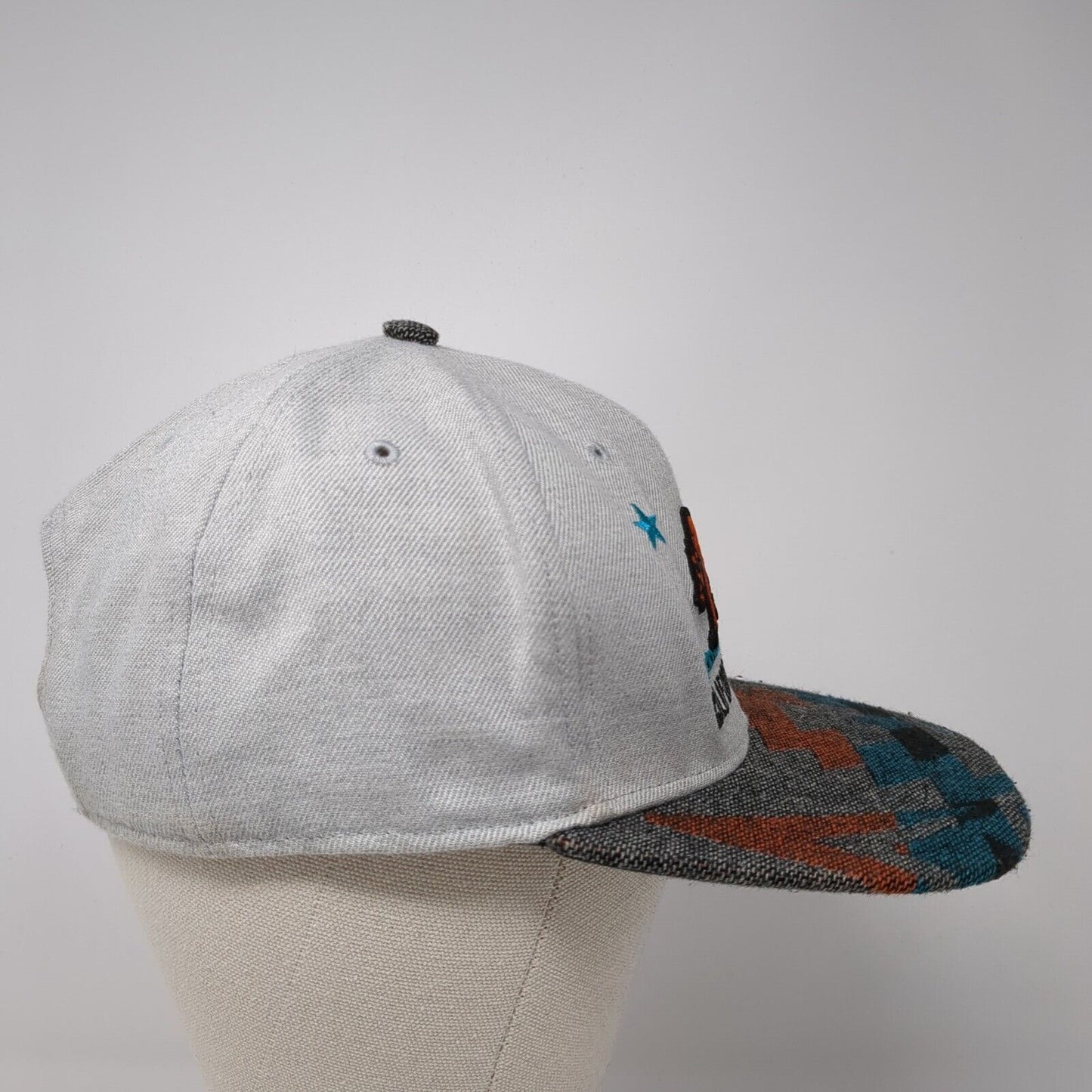 California Republic Bear Snapback Hat Multi One Size Adjustable '47