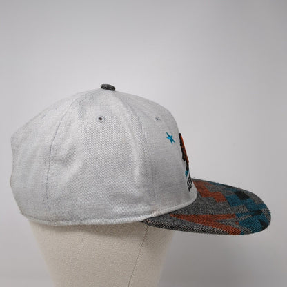 California Republic Bear Snapback Hat Multi One Size Adjustable '47