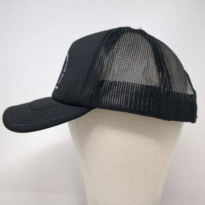 AS Colour Trucker Hat Black One Size LGCY Power Your Home With Sun Mesh Snapback