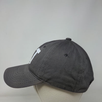 JLT Aviate Slideback Hat Gray OSFM Adjustable Vent Holes 6 Panel