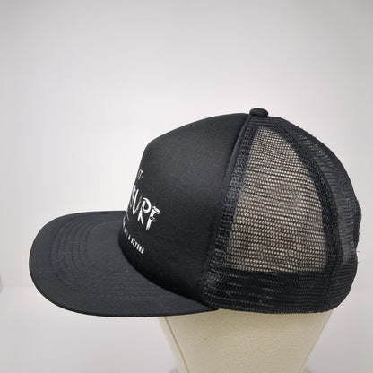 Livin It Mojosurf Snapback Trucker Hat Black One Size Mesh Back Outdoor