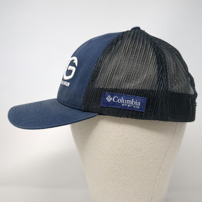 Columbia PFG Trucker Hat Blue One Size Mesh Snapback Performance Fishing Gear