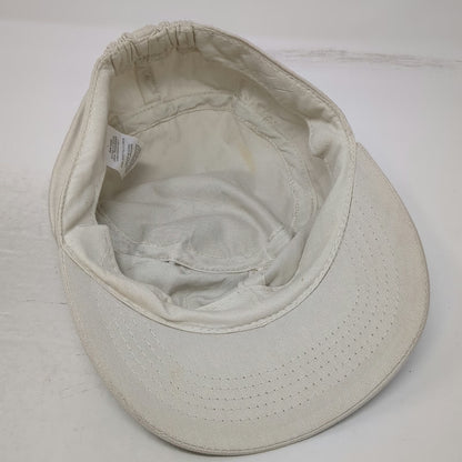 ABG Accessories Army Cap Beige One Size Butterfly Graphic Foil Elastic Back Hat