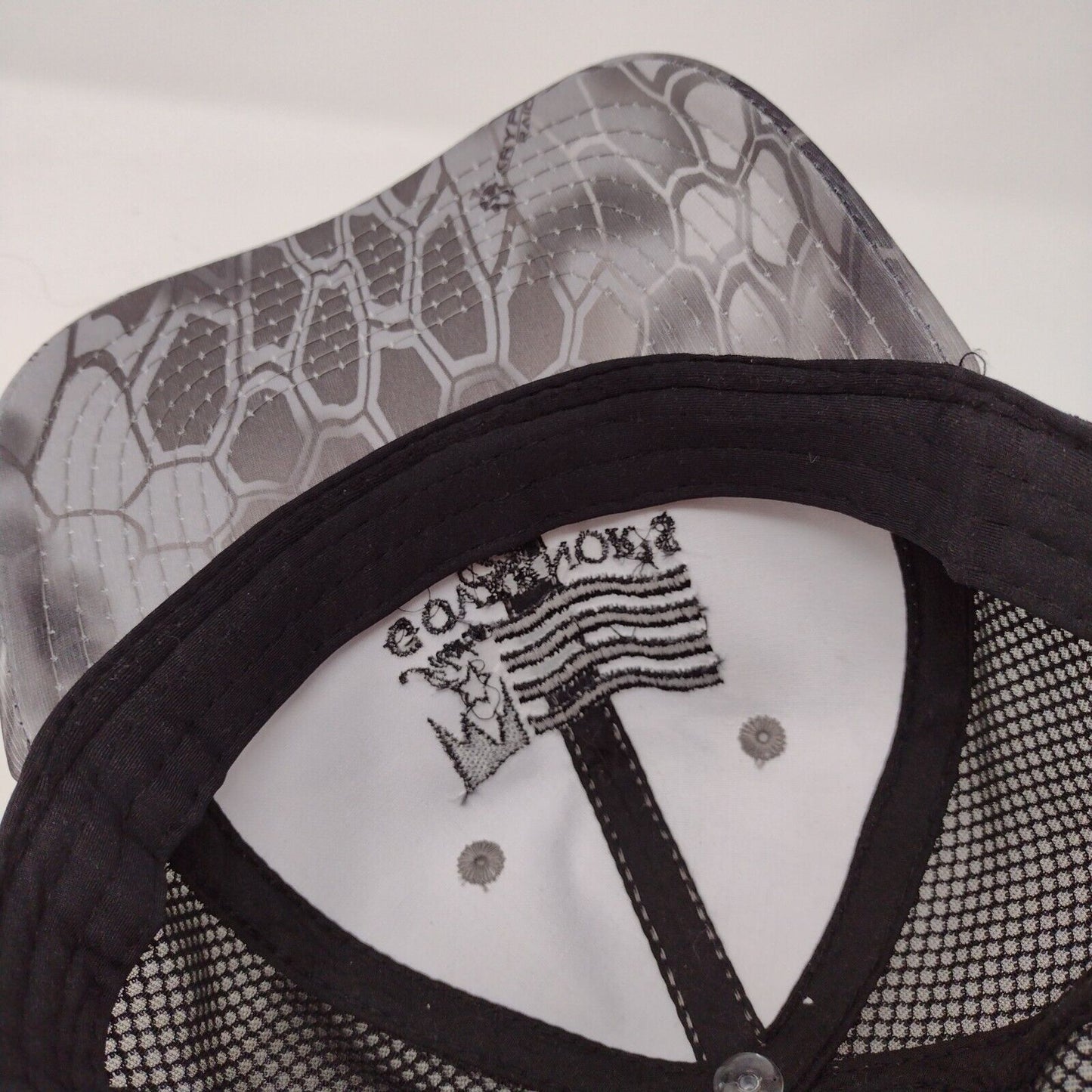Idaho Governor's Cup Strapback Mesh Back Hat Multi OSFM Camo Mesh Back