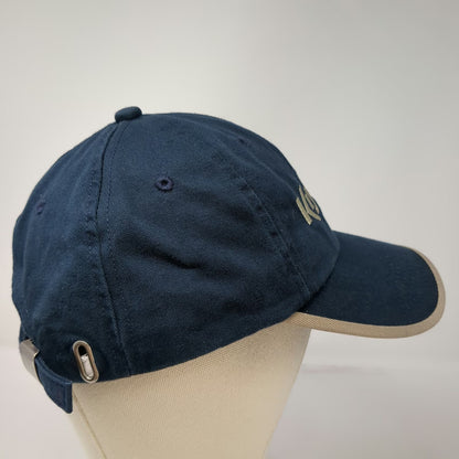 K-Products Baseball Cap Blue One Size Kubota Embroidered Contrast Piping Hat