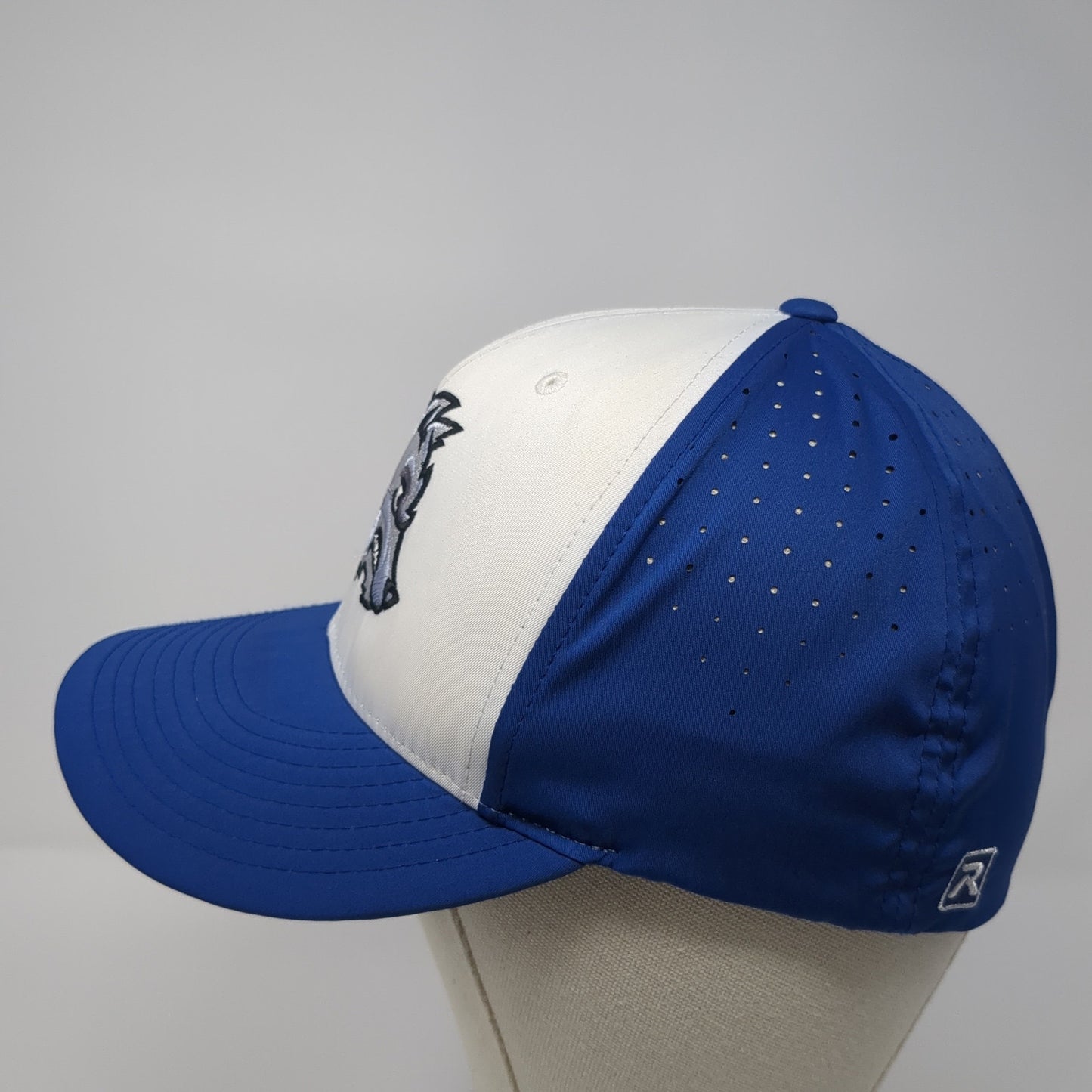 Godfrey Timberwolves Fitted Baseball Cap Blue Medium Embroidered Richardson