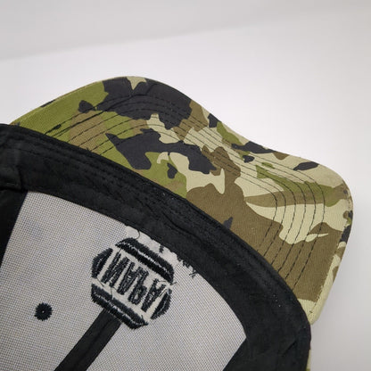 NAPA Outdoors Strapback Hat Camouflage One Size Adjustable Embroidered
