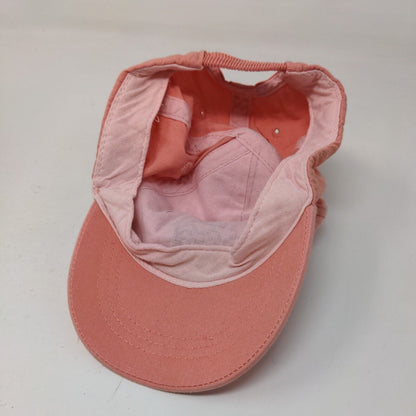 Unbranded Girl's Stretchy Hat Pink Embroidered Let's Swim Logo