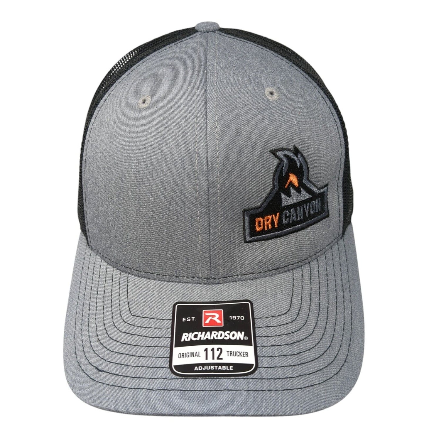 Dry Canyon Snapback Trucker Hat Gray One Size Mesh Back Adjustable