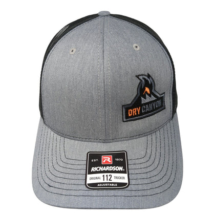 Dry Canyon Snapback Trucker Hat Gray One Size Mesh Back Adjustable