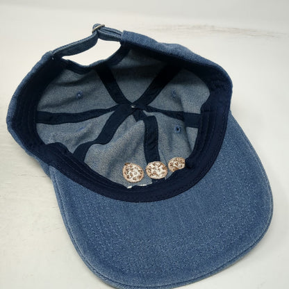 Tate's Bake Shop Cookies Blue Denim Baseball Cap One Size Slideback Hat 1980