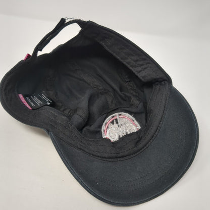 GWG Girls With Guns Cadet Army Cap Black One Size Adjustable Glitter Embroidered