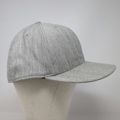 Flexfit Baseball Cap Gray One Size Fitted Yount Enterprises YE Embroidered Hat