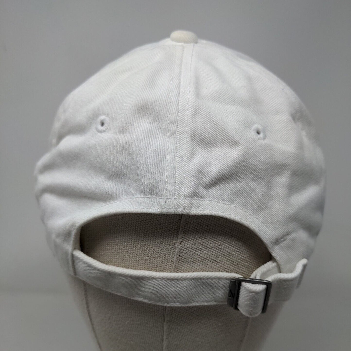 Nike Slideback Hat White OSFM Adjustable Embroidered Heritage86 6 Panel