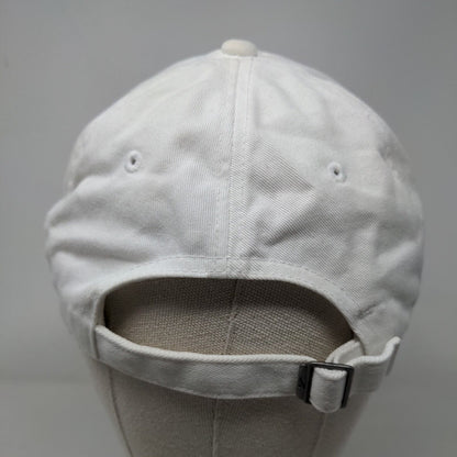 Nike Slideback Hat White OSFM Adjustable Embroidered Heritage86 6 Panel