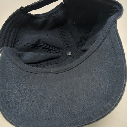 Rip Curl 5 Panel Blue One Size Snapback Beach Wave Palm Tree Embroidery Hat