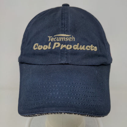 Tecumseh Cool Products Men's Slideback Hat Blue Adjustable Embroidered Logo