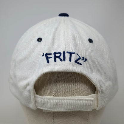 Magic Baseball Cap White Blue One Size Catalina Island Scuba Diving Flag Hat