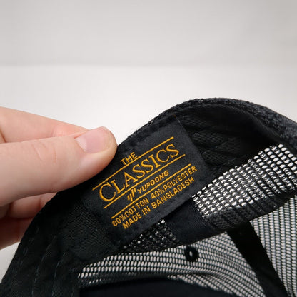 Tone It Up Snapback Mesh Back Trucker Hat Black One Size Yupoong