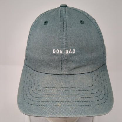 Dog Dad Slideback Baseball Cap Blue One Size Adjustable Embroidered WMO