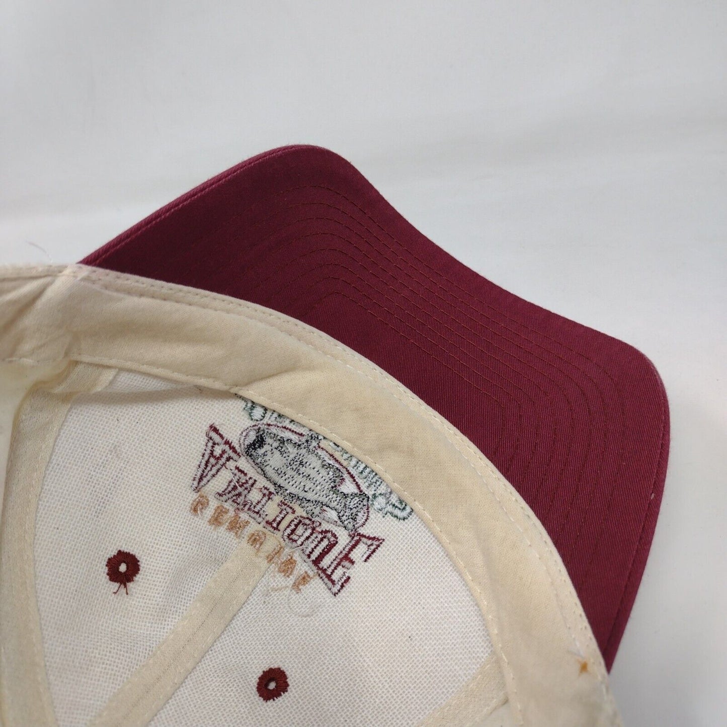 Genuine Antique Fisherman Snapback Hat Multi OSFA Embroidered 6 Panel