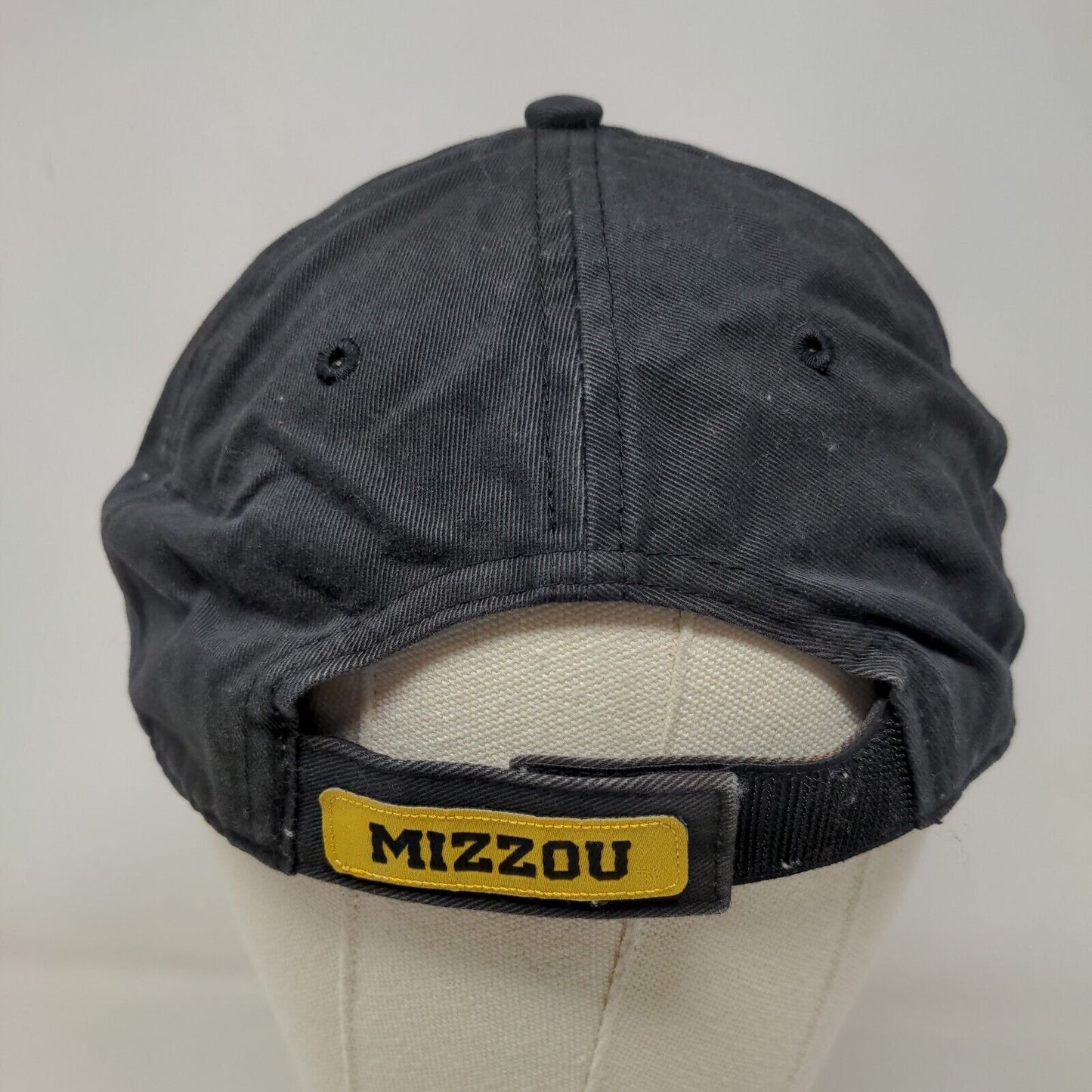 Nike Team Men's Strapback Hat Black OSFA Embroidered Mizzou Missouri Tigers Logo