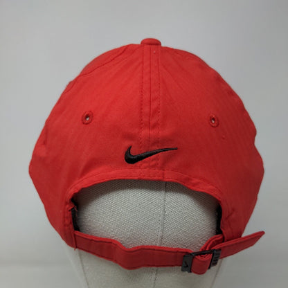 Nike Legacy 91 Dri-Fit Slideback Hat Red OSFM Embroidered Adjustable