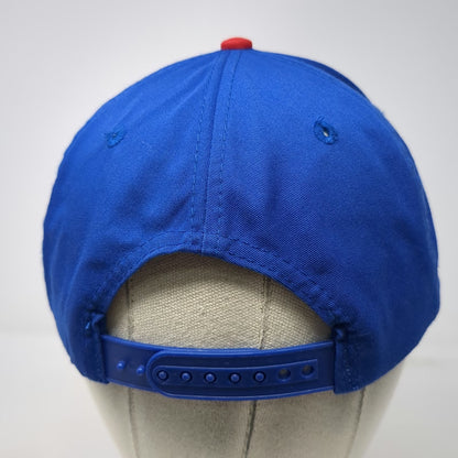 Chicago Cubs MLB Twins Snapback Hat Blue OSFM Embroidered Logo Grey Underbrim