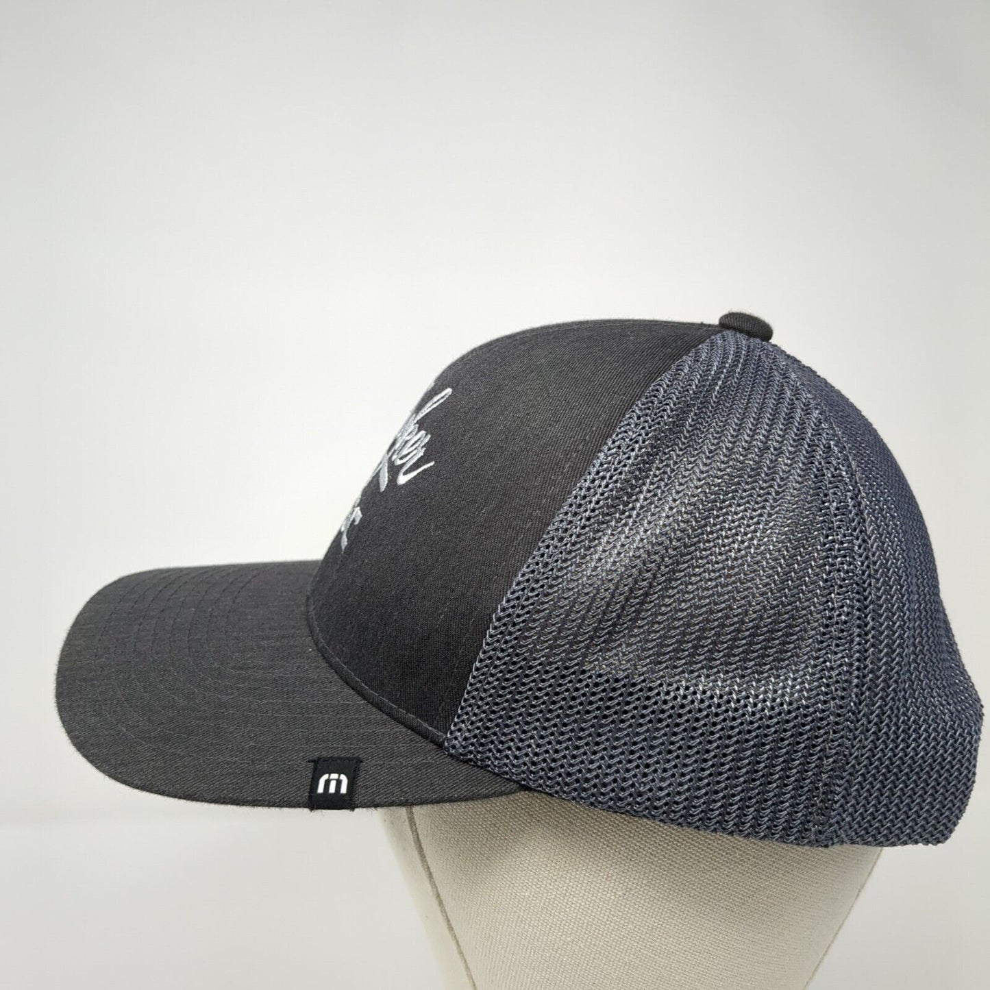 Stryker ASC Snapback Trucker Hat Gray One Size Mesh Back Yupoong