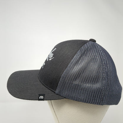 Stryker ASC Snapback Trucker Hat Gray One Size Mesh Back Yupoong