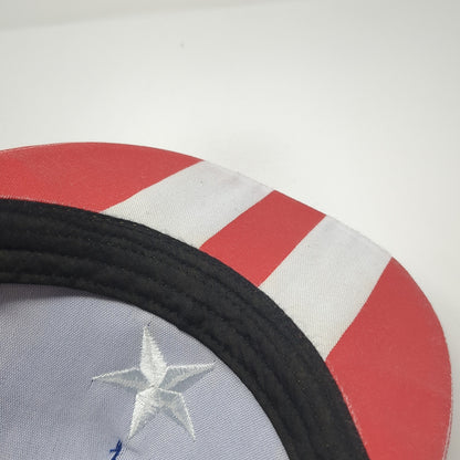 Puerto Rico Flag Boricua Snapback Cap Multicolor One Size Adjustable Patriotic