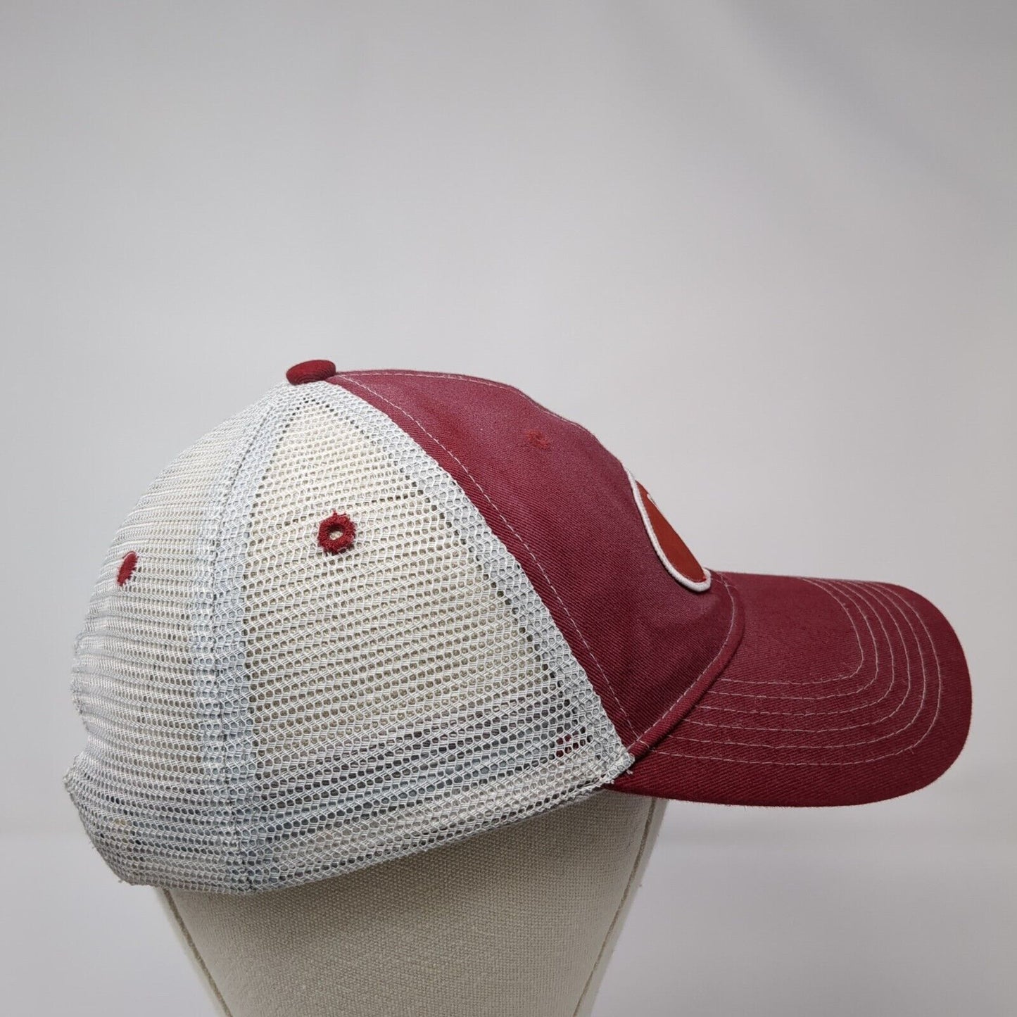 Bless This Mess Snapback Trucker Hat Red One Size Adjustable Mesh Back