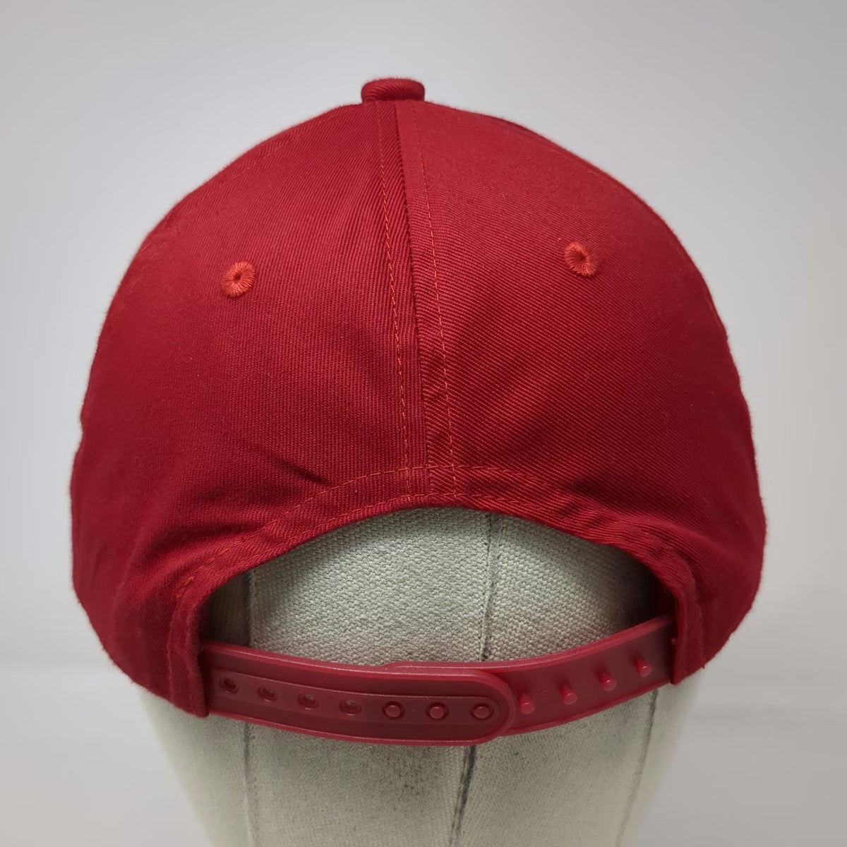 Port Authority Snapback Red One Size Marinelli's Pizza Italian Restaurant Hat