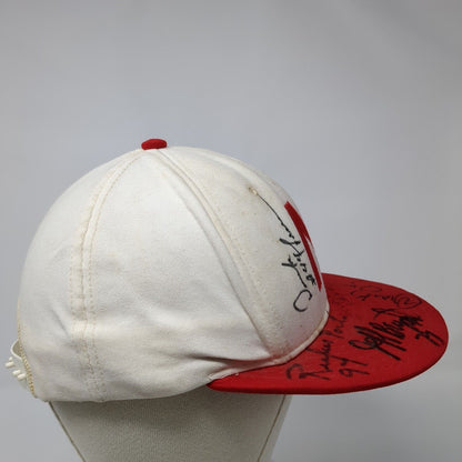Letter M Snapback Hat Multicolor One Size Adjustable Embroidered 6 Panel
